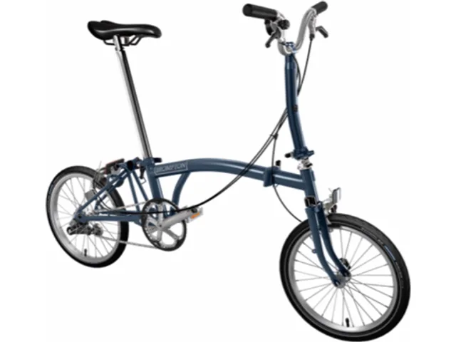 Brompton C Line M6L · Picadilly Blue / Rac Green